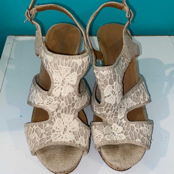 Maurices Shoes - Maurices Lace Wedges